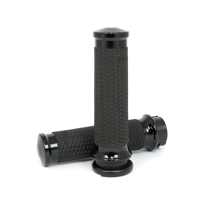 Avon Memory Foam grip set. Black anodized