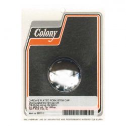 Colony fork stem bolt cover FXR/FXD/XL. Chrome